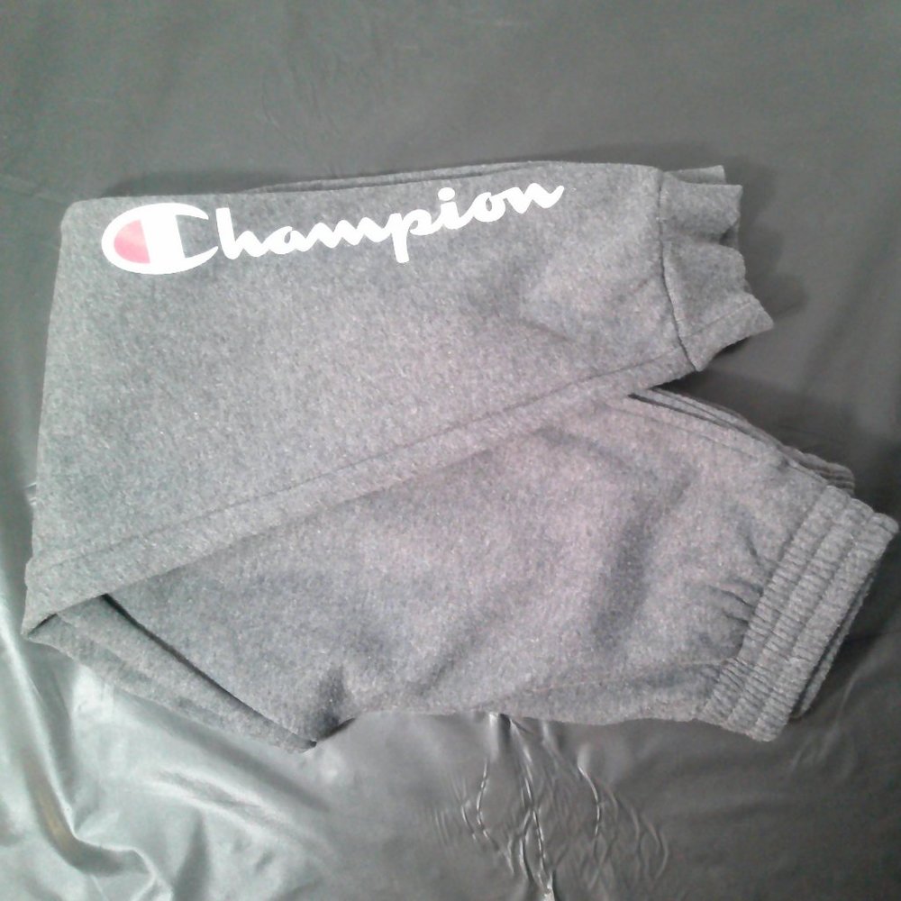 Champion kids sweatpants. Size M. Dark gray